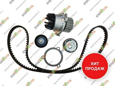 Комплект ГРМ Granta, Vesta, Largus, XRay (1.6 и 1.8) с 2015- Gates с помпой