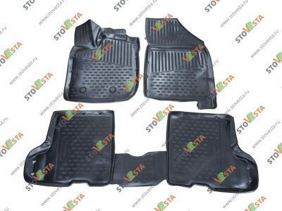 Коврики в салон 3D с ящиком XRay (1.6 и 1.8) с 2016- Element