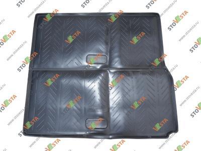 Коврик в багажник Vesta SW, Cross (1.6 и 1.8) с 2017-2022 Aileron с фальшполом