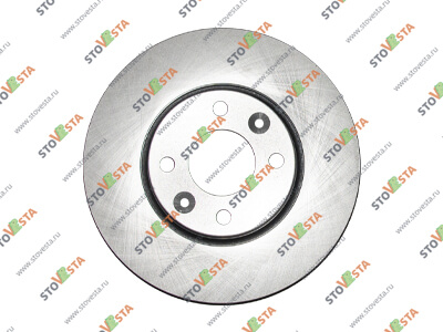 Диск тормозной передний Vesta, Largus, XRay, Iskra Sangsin Hi-Q