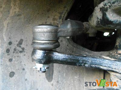 Наконечник рулевой Granta, Largus (1.6 8V, 2WD)- замена